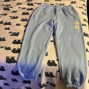No boundaries Light Blue fleece jogger pants